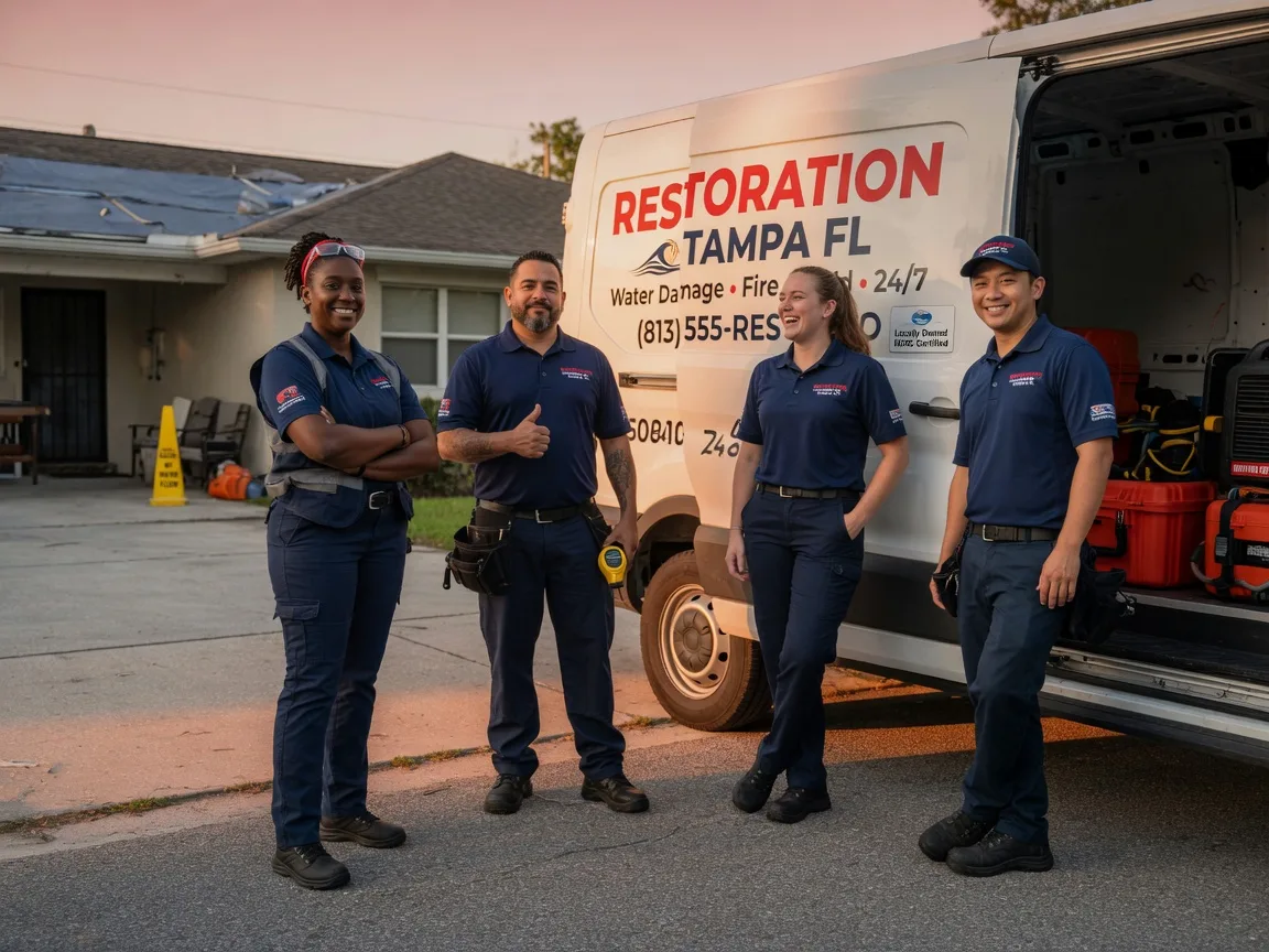 Water Damage Restoration company in Cunningham, TX